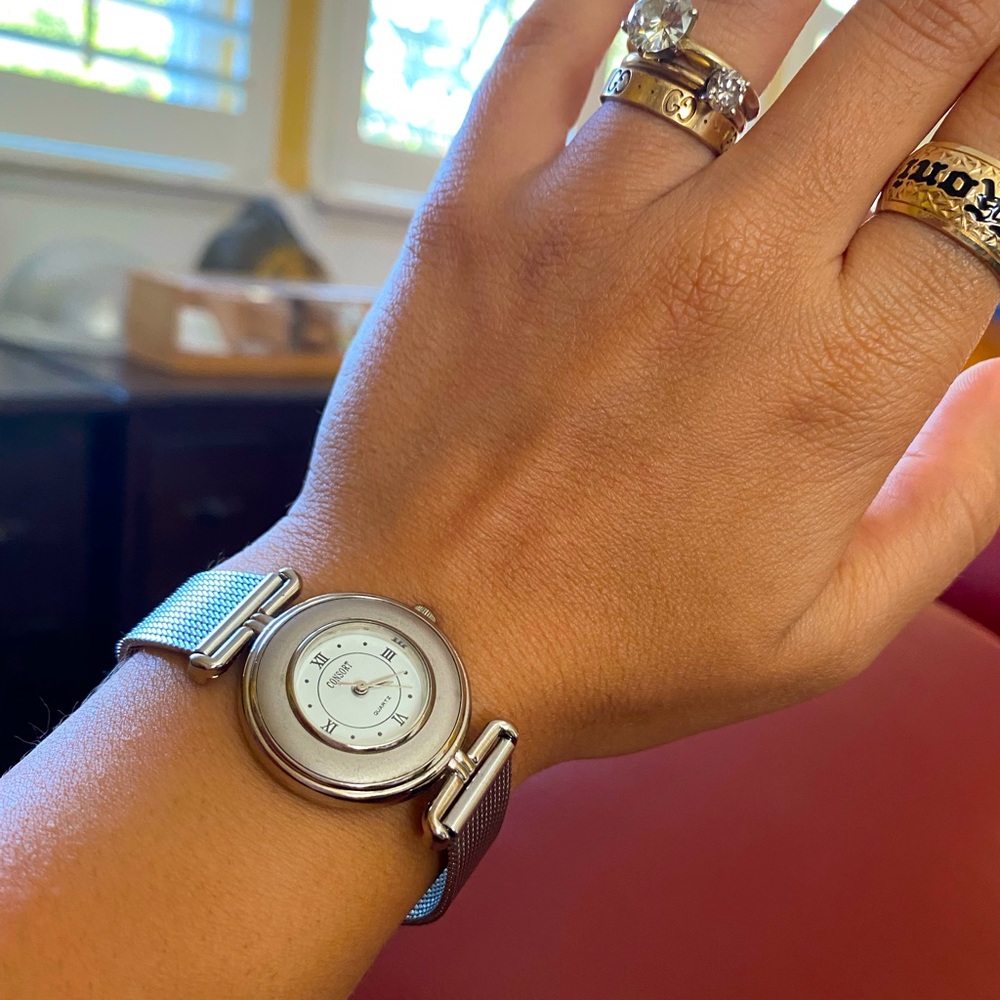 Consort metal watch